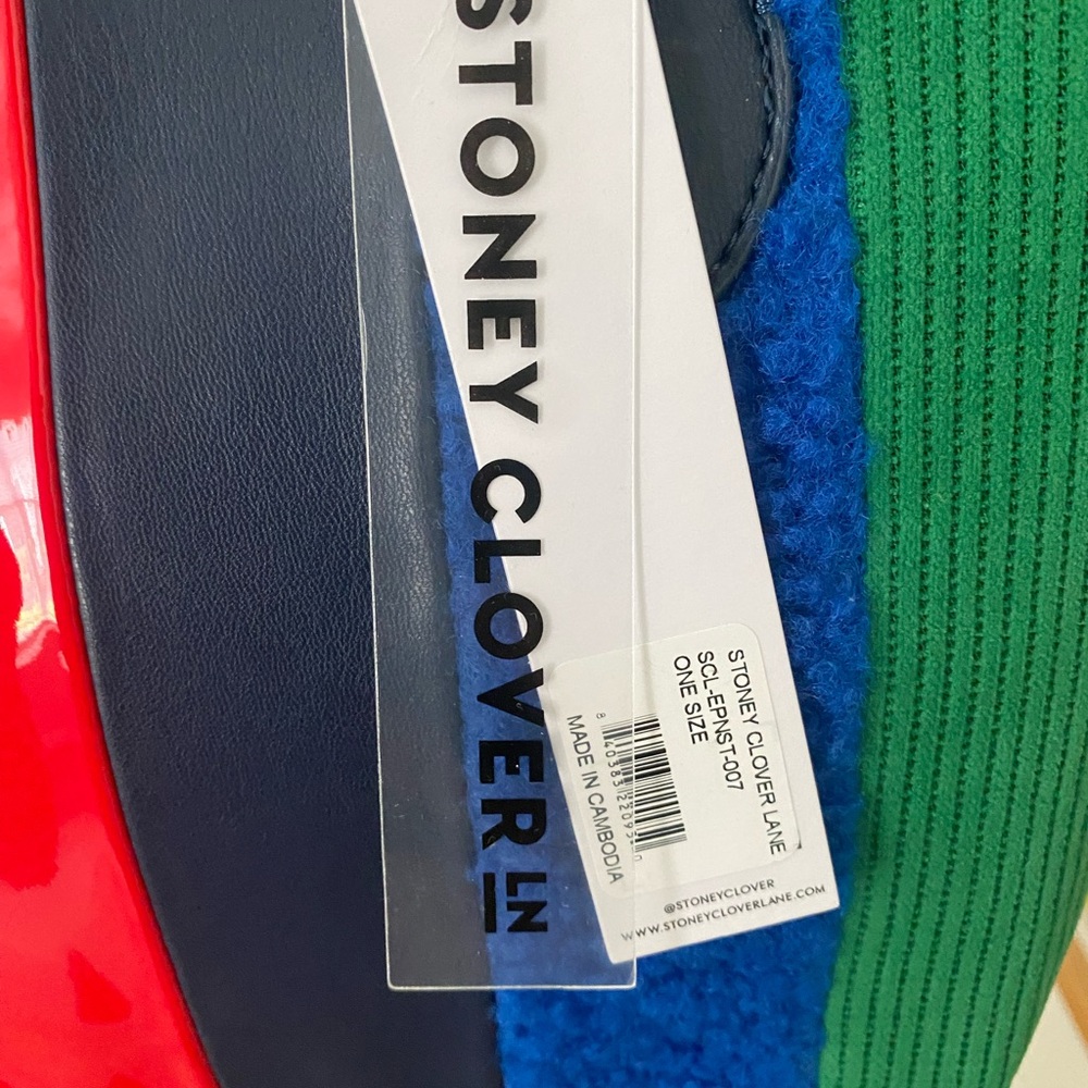 Stoney Clover Lane Colorful Striped Tote - Picture 3 of 5